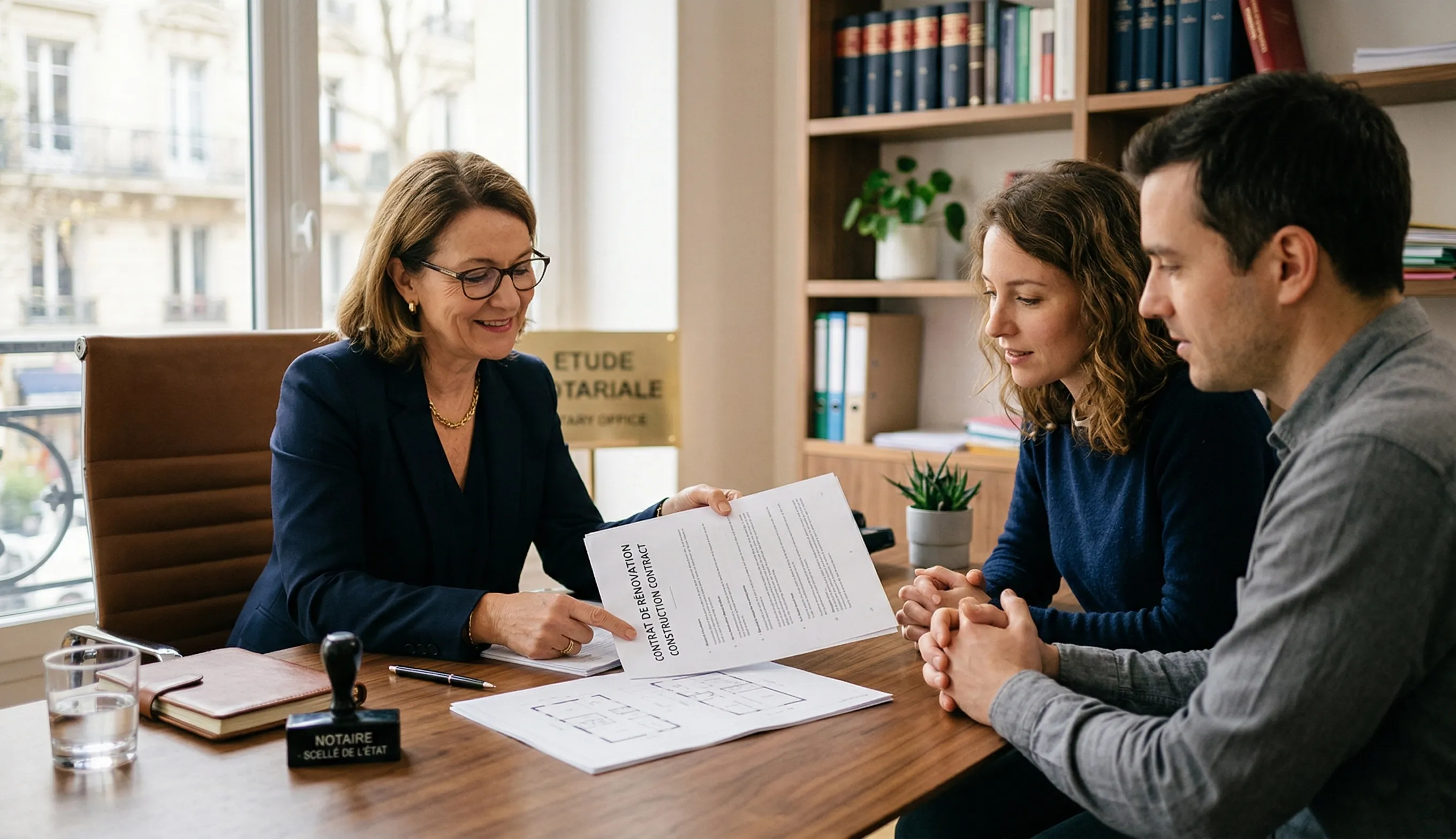 séquestre notaire travaux sécurisation des fonds