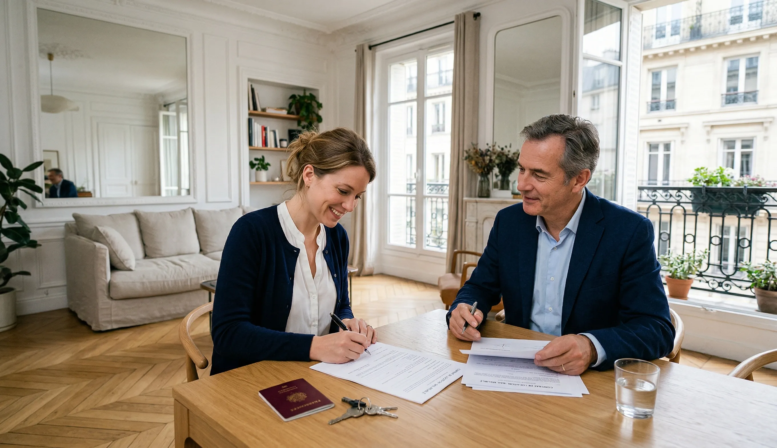 Signature d’un contrat de sous-location d’appartement avec accord du propriétaire