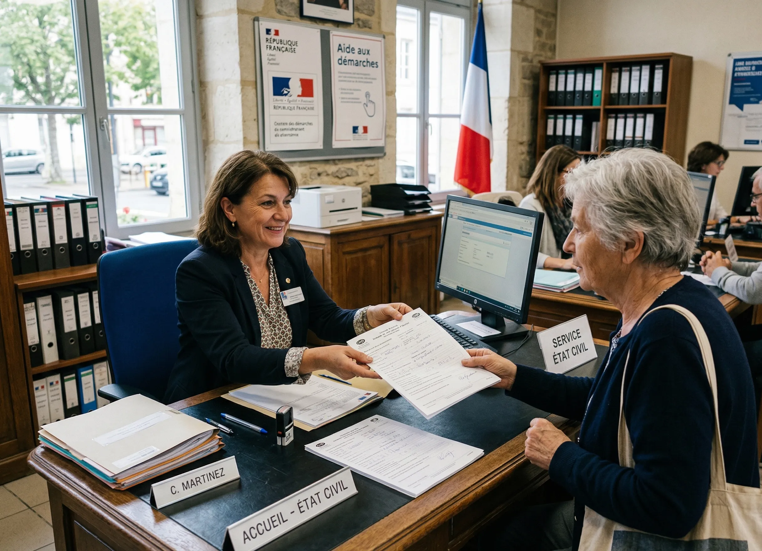 faire une demande en mairie ou au service de publicité foncière pour connaître le propriétaire d’un terrain
