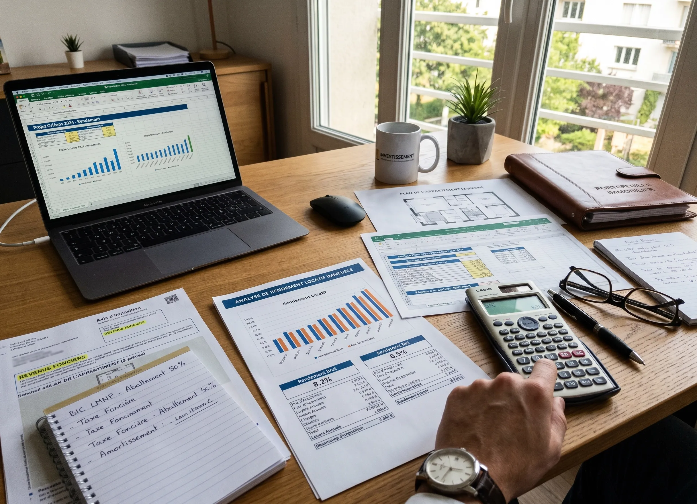 fiscalité location meublée vs vide différence BIC revenus fonciers rentabilité