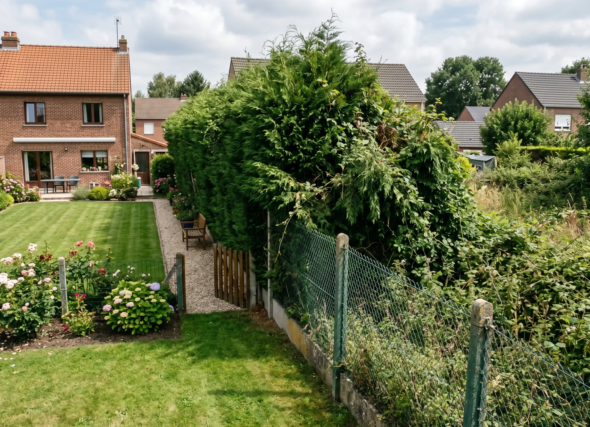 haie dépassant chez le voisin réglementation hauteur