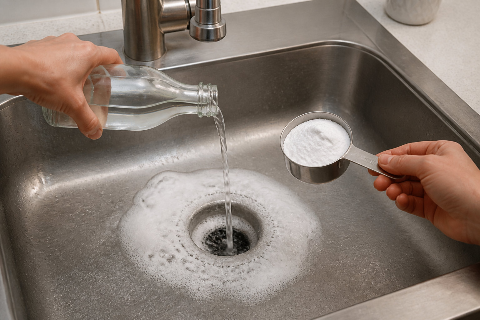 3 mélanges naturels pour neutraliser les remontées d'égout